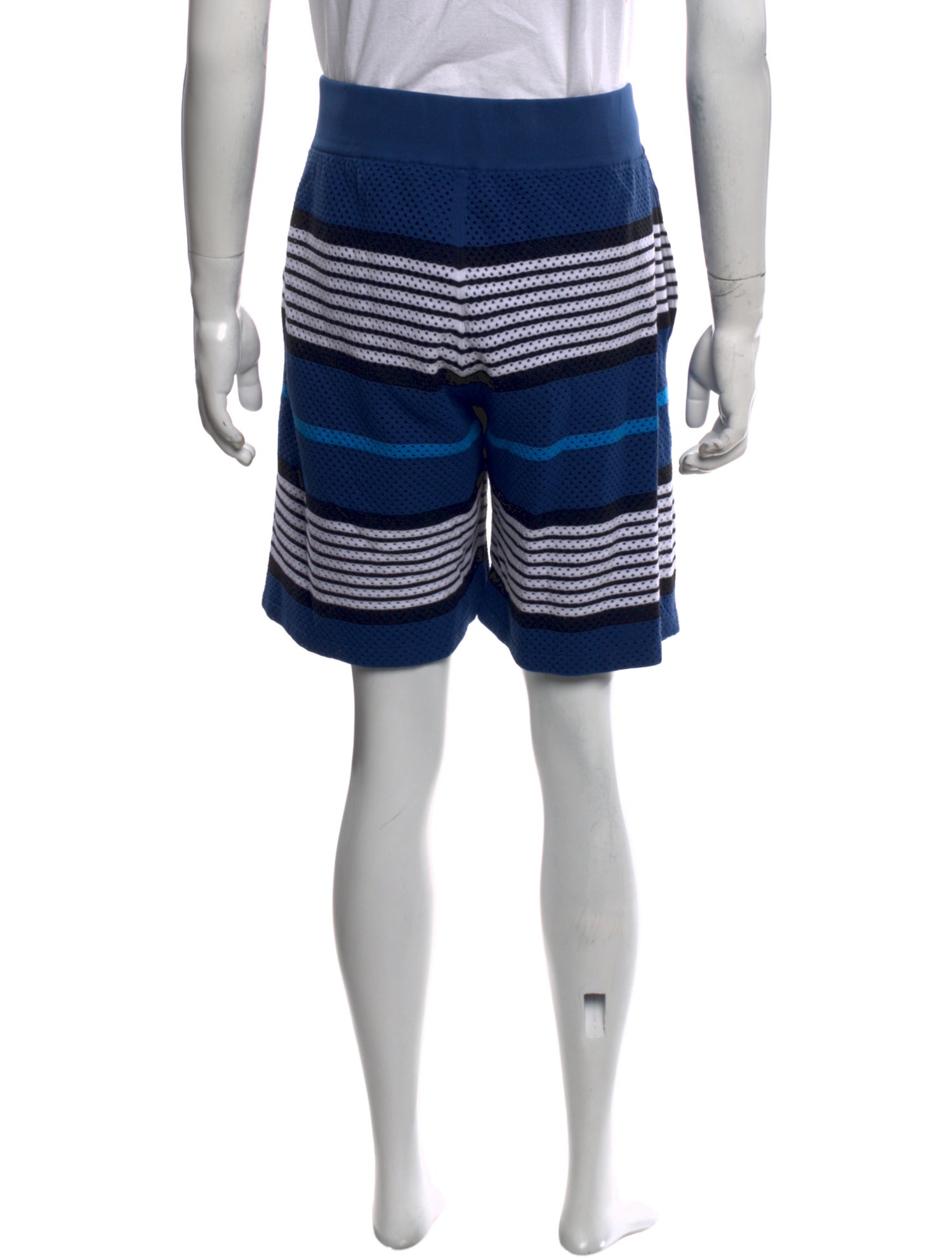 Burberry Striped Jogger Shorts